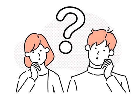 Ilustración de dos personas coqueteando con un signo de interrogación gigante entre ellas, representando el doble sentido.