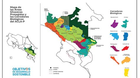 Mapa de Chile mostrando la distribución de las áreas silvestres protegidas administradas por CONAF.