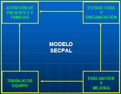 esquema del modelo SECPAL y sus áreas de mejora