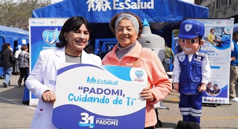 Infografía general del programa Padomi de EsSalud