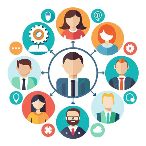 Ilustración de personas conectadas en un círculo, simbolizando la pertenencia a un grupo y el apoyo mutuo.