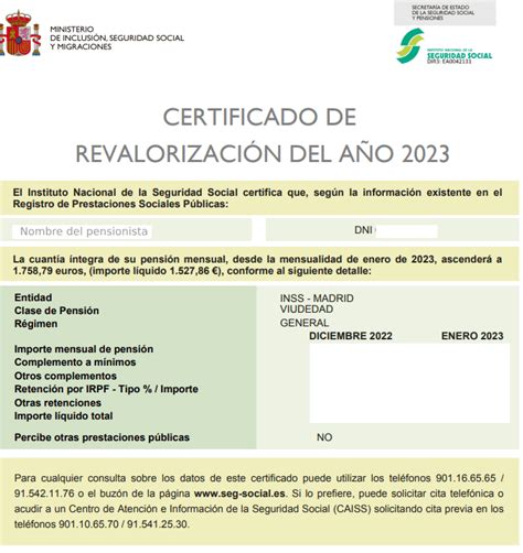 Gráfico de revalorización de pensiones en España (2022-2026)