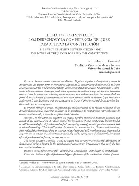 Esquema conceptual sobre el efecto horizontal de los derechos fundamentales