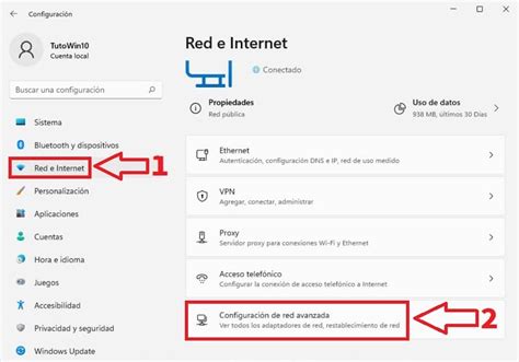 Captura de pantalla de la configuración de red y las IPs de las máquinas virtuales