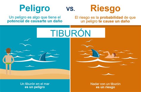 Infografía: Diagrama que ilustra la relación entre peligro, exposición y riesgo con ejemplos cotidianos.