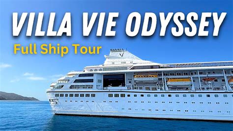 Crucero Villa Vie Odyssey navegando en alta mar