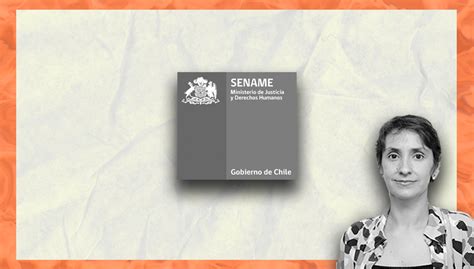 Infografía sobre la estructura del SENAME y la red de protección infantil en Chile