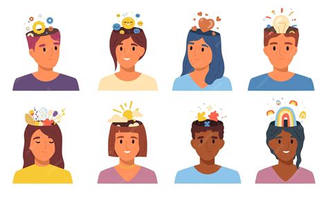 Ilustración que representa diferentes tipos de fetiches de manera abstracta