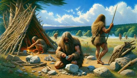 Diagrama o esquema simplificado de la evolución tecnológica de los sentineleses (Edad de Piedra a Edad de Hierro) y los impactos del cambio climático en los arrecifes