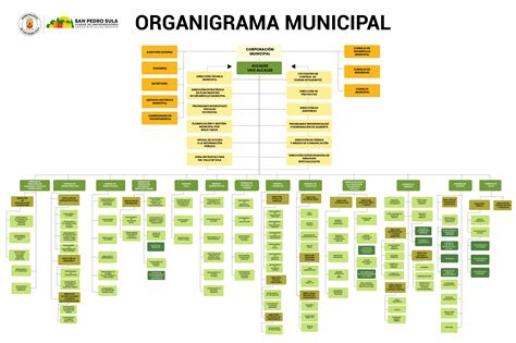Esquema de la estructura de un Concejo Municipal y sus funciones
