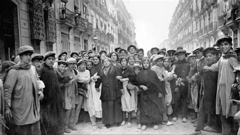 Ilustración de la vida obrera en España a principios del siglo XX