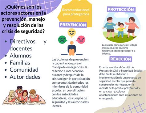 esquema comparativo de protocolos de seguridad en centros de protección infantil