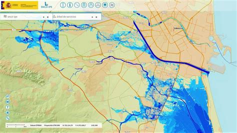 Mapa de zonificación de riesgos costeros e identificación de áreas de inundación en la localidad de Dichato, Tomé.