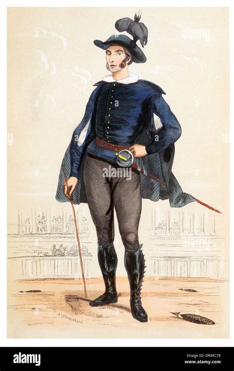 Ilustración de un Alguacil Mayor colonial con vara de justicia