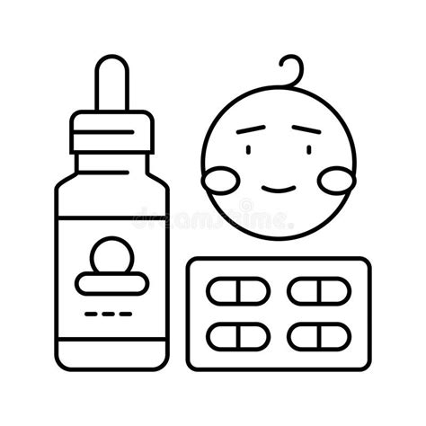 Ilustración simbólica sobre la medicación infantil o una foto de un psiquiatra infantil