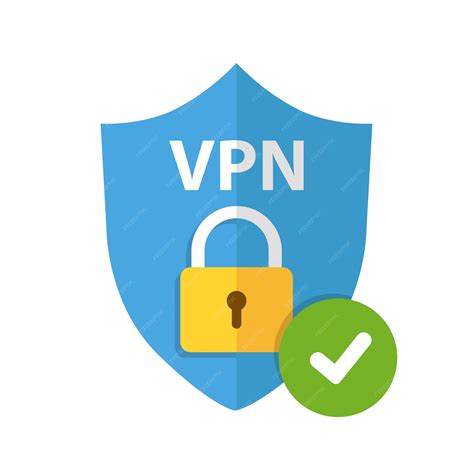 Icono de escudo con VPN para seguridad en línea