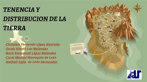 Mapa de tenencia de la tierra en Villa Purificación