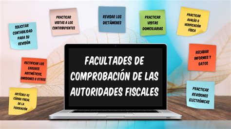 Esquema de las facultades de comprobación del SAT