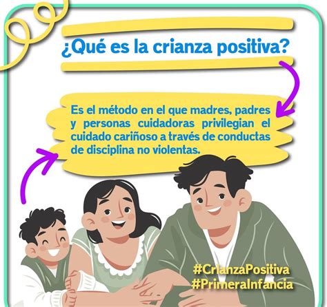 Ilustración de crianza positiva y entornos seguros para niños