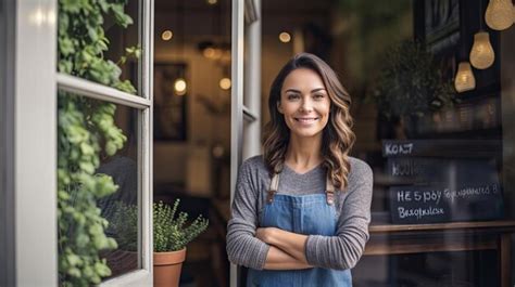 Mónica, propietaria de Pik Pan, sonriendo en su restaurante colombiano