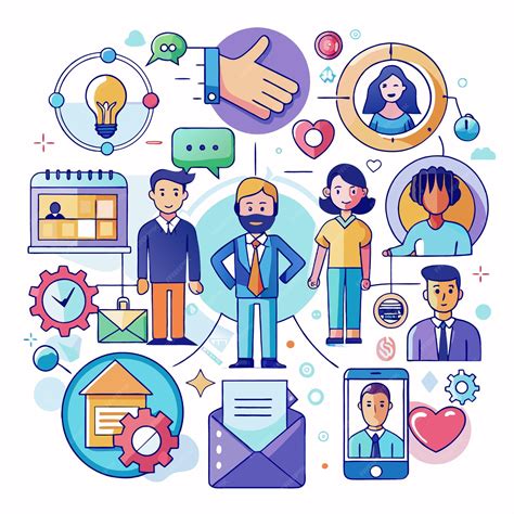 Gráfico con íconos representando la comunicación abierta en una relación
