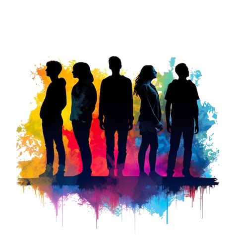 Ilustración de la silueta de un joven en un entorno institucional o representación de la salud mental en adolescentes.