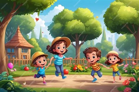 Foto de Alejandra y Julia con niños en el Jardín Peumayen