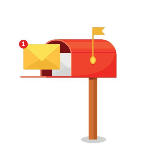 Ilustración de un buzón de correo electrónico y un icono de hoja verde, simbolizando la recepción de documentos digitales y el cuidado del medioambiente.