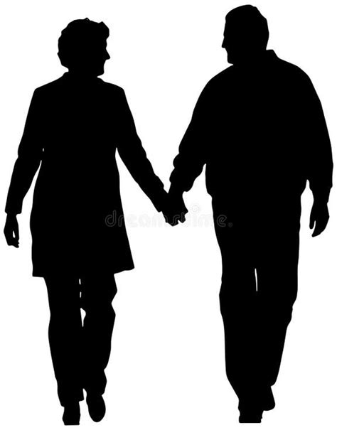 Pareja mayor tomándose de la mano