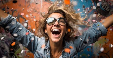 Representación de personas experimentando un júbilo incontrolable, con sonrisas y expresiones de alegría.