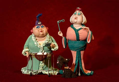 Personajes secundarios de Coraline: Spink y Forcible, Bobinsky