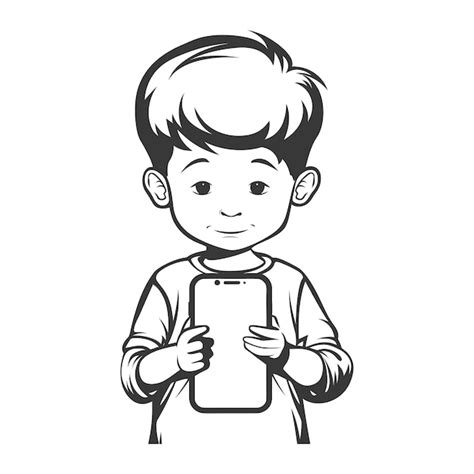 Fotografía de un niño utilizando un teléfono móvil para hacer una videollamada, simbolizando la conectividad con sus familiares.