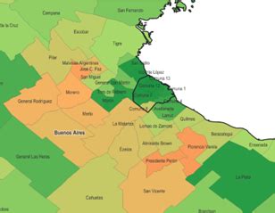 Mapa de IVS por Fracción Censal en la RMBA, 2022