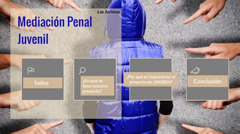 Esquema de cómo funciona la mediación penal juvenil
