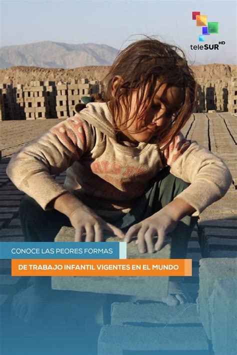 Infografía sobre las peores formas de trabajo infantil y sus consecuencias
