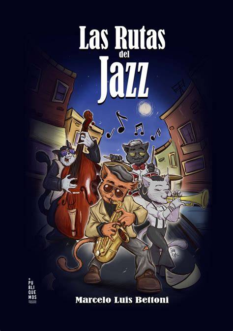 Mapa deValparaíso y rutas de intercambio del jazz chileno