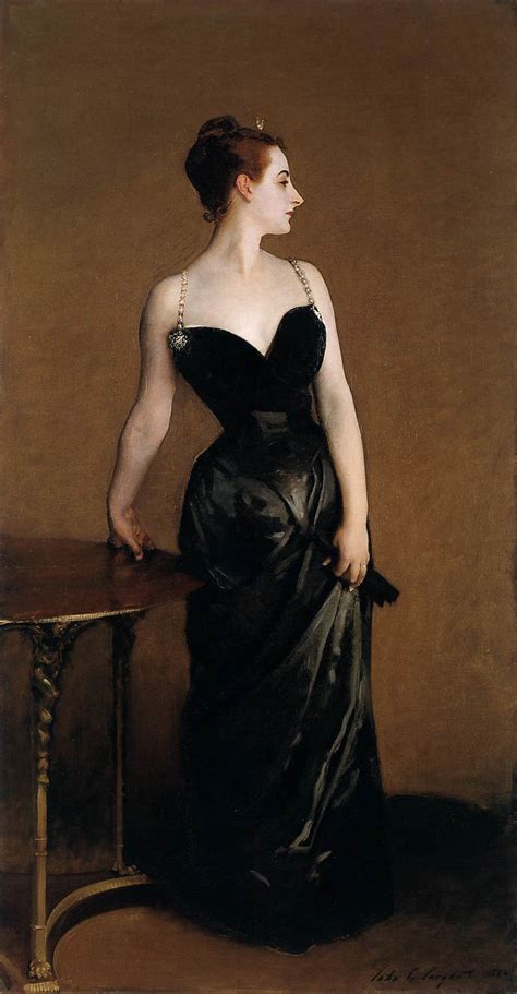 Pintura de Madame X de John Singer Sargent