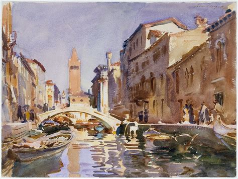 Acuarela de Venecia por John Singer Sargent