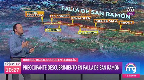 Infografía: Zonas de Santiago afectadas por la Falla San Ramón