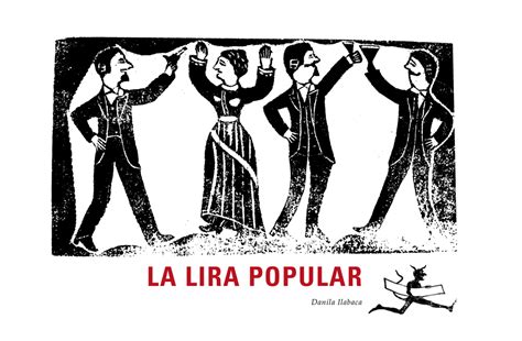 ilustracion de pliegos de Lira Popular colgados en un cordel