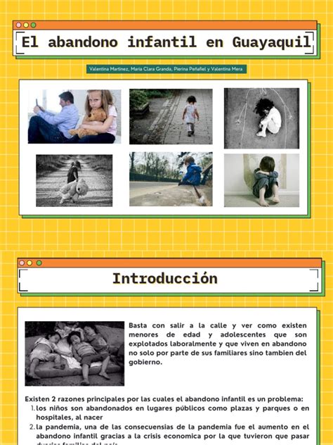 Esquema de las causas históricas y sociales del abandono infantil