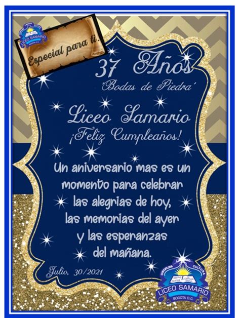 Invitación gráfica para el aniversario de 30 años del Colegio San Joaquín