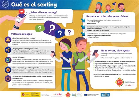 Infografía sobre riesgos en redes sociales para menores (bullying, sexting, solicitudes inapropiadas)