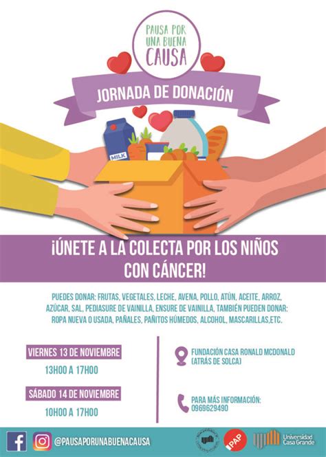 Volante de campaña de donación para el Día del Niño con niños sonriendo