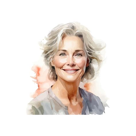 Ilustración de una mujer madura en un ambiente erótico