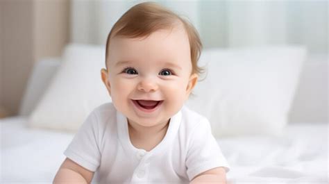 Bebé sonriendo