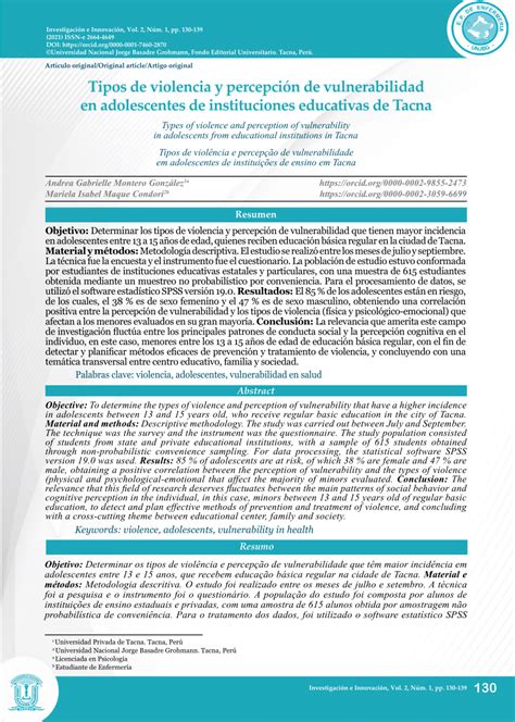 Gráfico comparativo de la percepción de vulnerabilidad en diferentes tipos de instituciones educativas.