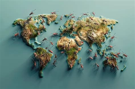 Gráfico de distribución geográfica de los estudios sobre trabajo en la jubilación