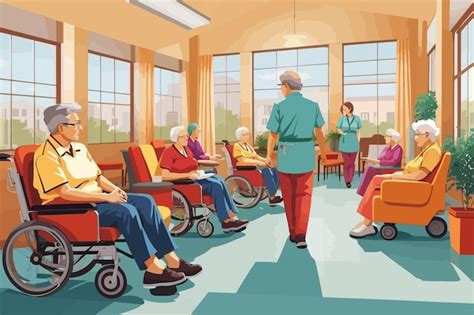 Ilustración de un hogar de menores con infraestructura deficiente