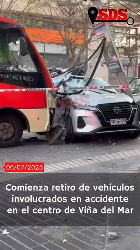 Ubicación probable del accidente en calle Arlegui con Traslaviña, mapa de Viña del Mar
